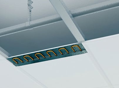 Topně chladicí stropy